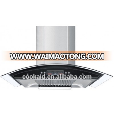 Heat Auto Clean Glass Kitchen chimney